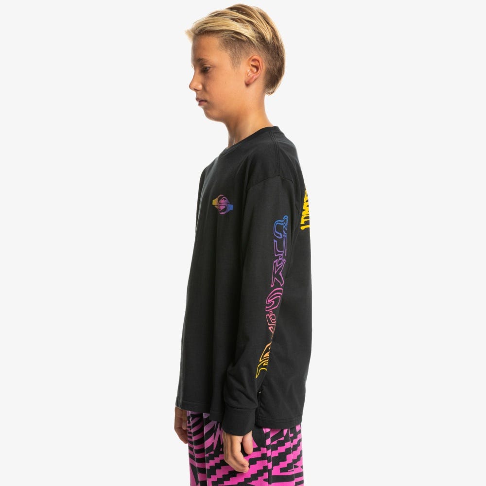 Quiksilver Boys 8-16 Radical Flag Long Sleeve T-Shirt