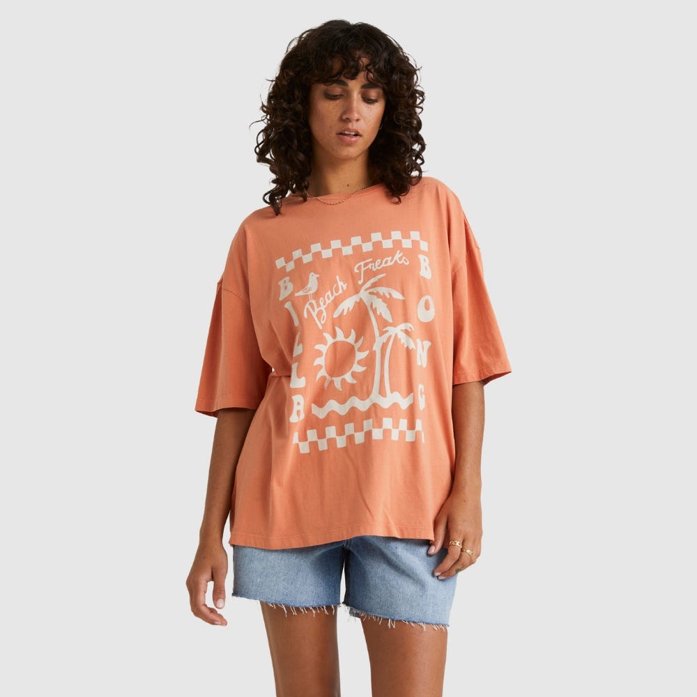 Billabong Womens Beach Freak T-Shirt
