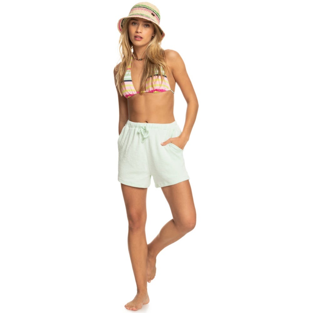 Roxy Womens Barrier Reef Bucket Hat In Natural