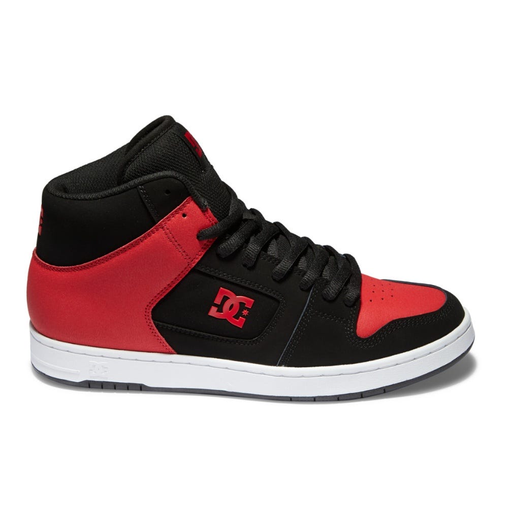 DC Shoes Mens Manteca 4 Hi High-Top Shoes In Black/Red