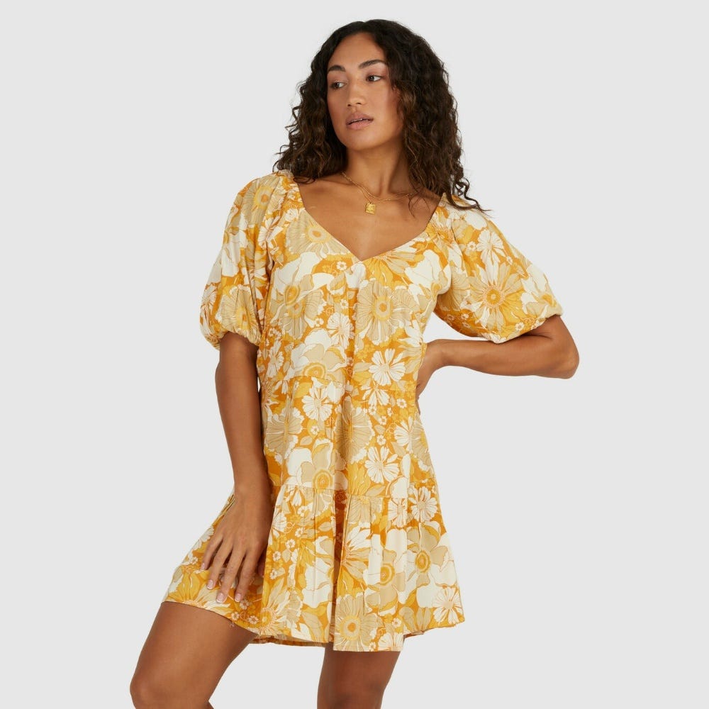 Billabong Womens Dalilah Full Moon Dress