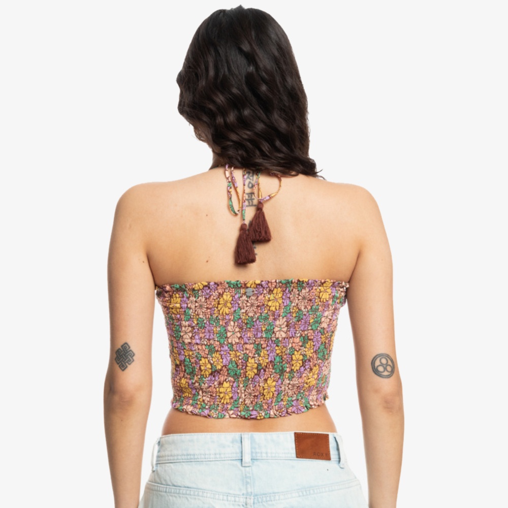 Roxy Warm Waters Bandeau Top For - Women
