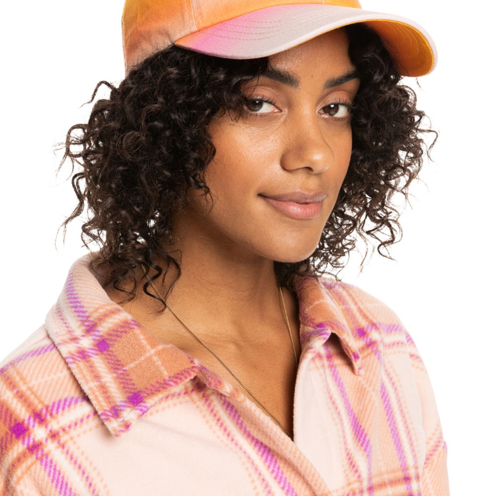 Roxy Womens Toadstool Printed Baseball Cap In Sachet Pink Sunbean