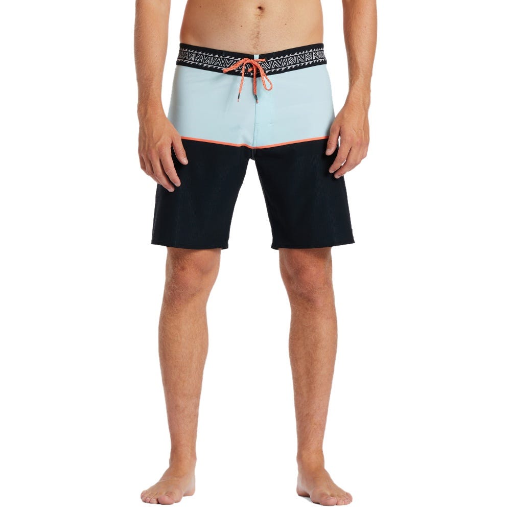 Billabong Mens Fifty50 Airlite Performance 19" Boardshorts In Blue Haze