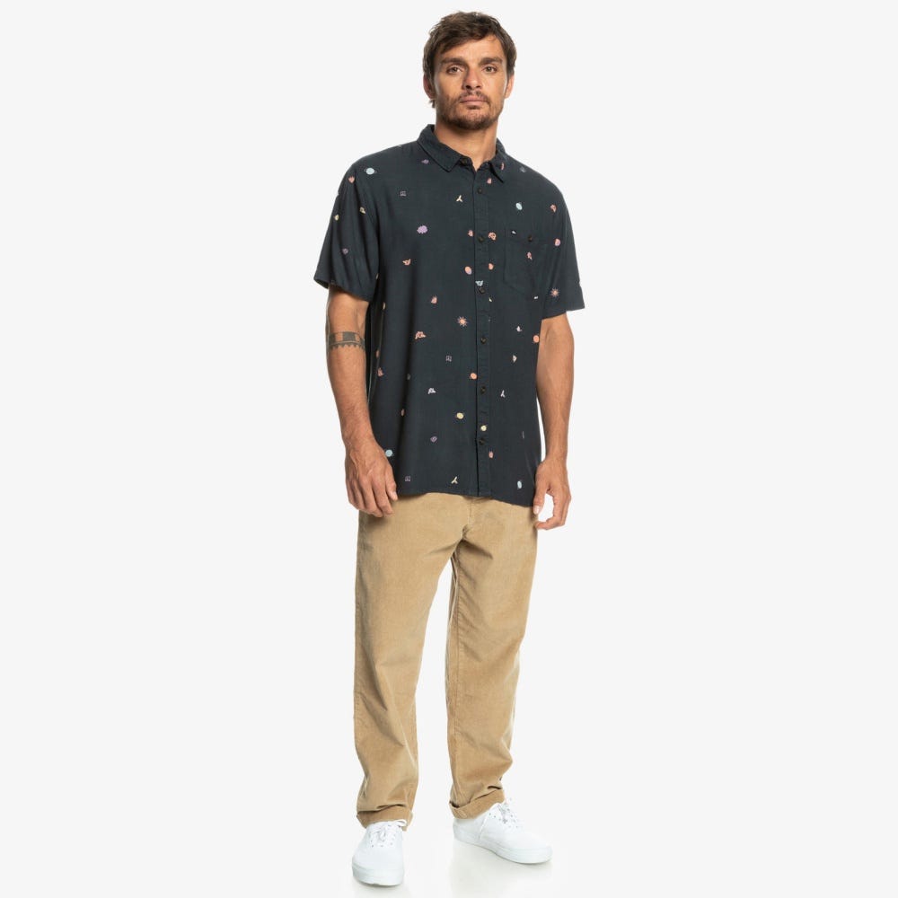 Quiksilver Mens Minimark Short Sleeve Shirt