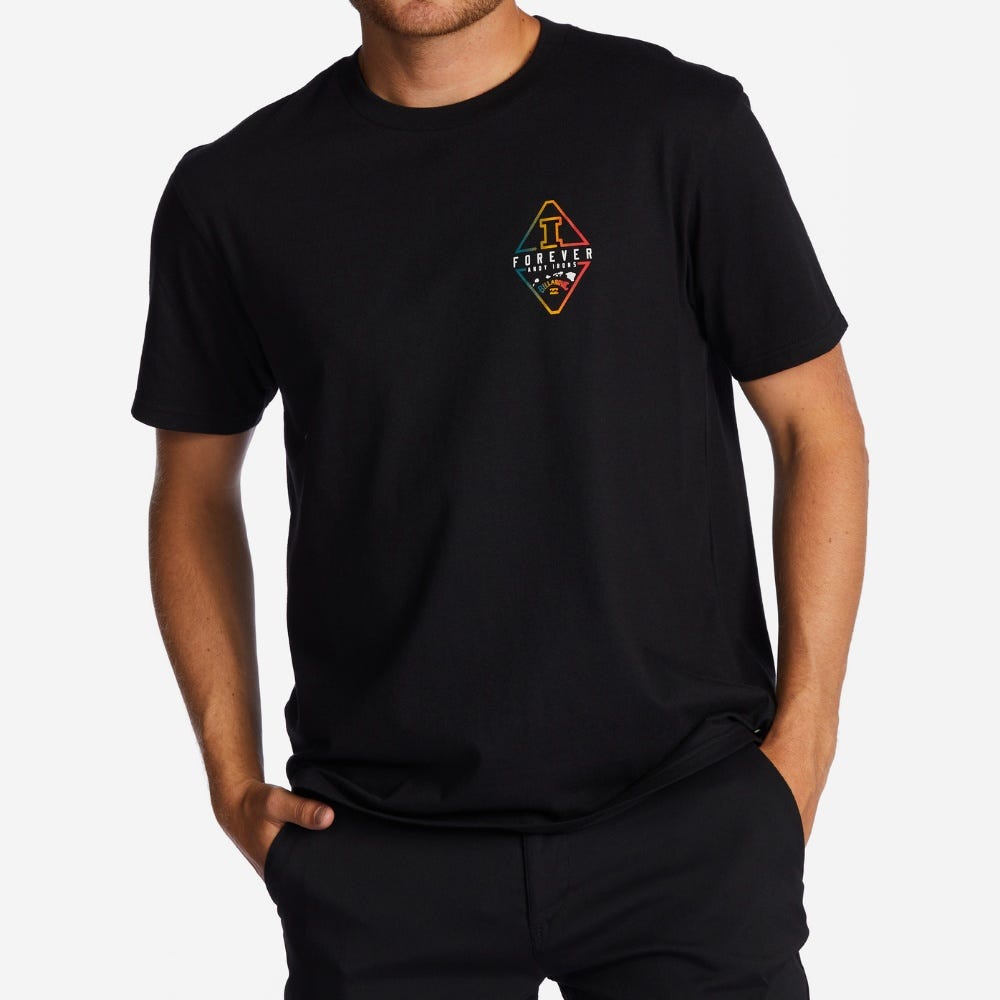 Billabong Mens Andy Irons Diamond Short Sleeve T-Shirt