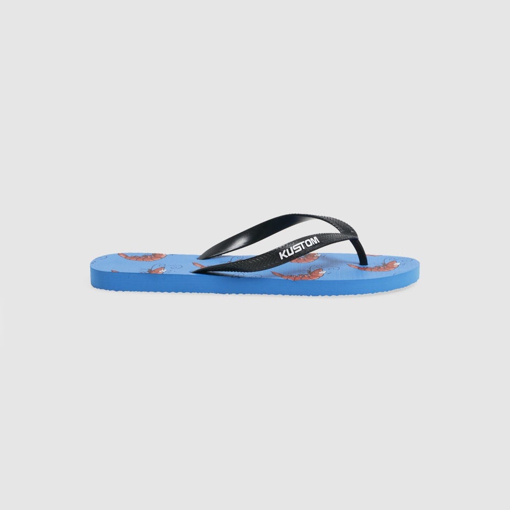 Kustom Mens Blend Base Shrimply The Best Thongs In Blue
