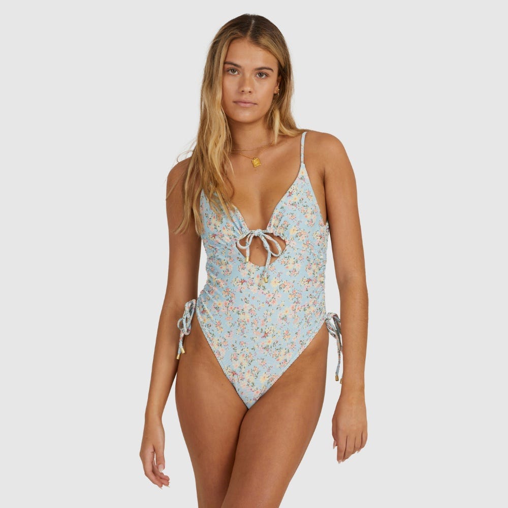 Billabong Womens Sunshine Eden One-Piece Swimsuit