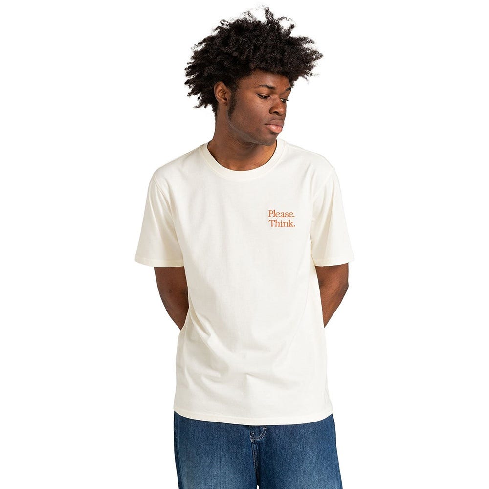 Element Mens S Sbxe Living Things T-Shirt In Egret