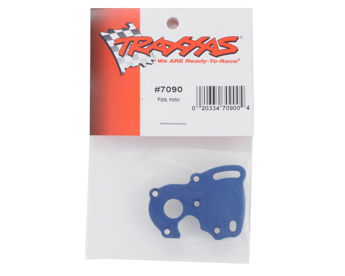 Traxxas Motor Plate (Blue)