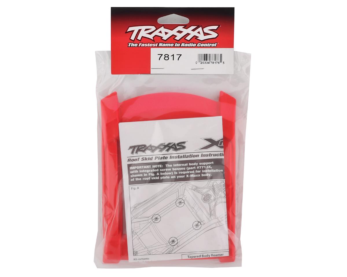 Traxxas X-Maxx Roof Skid Plate (Red)