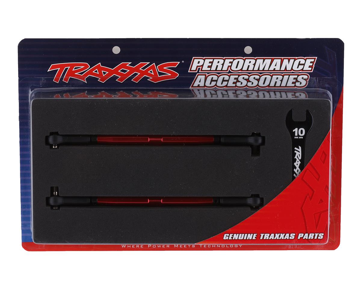 Traxxas X-Maxx® Aluminum Toe Links (Red) (2)
