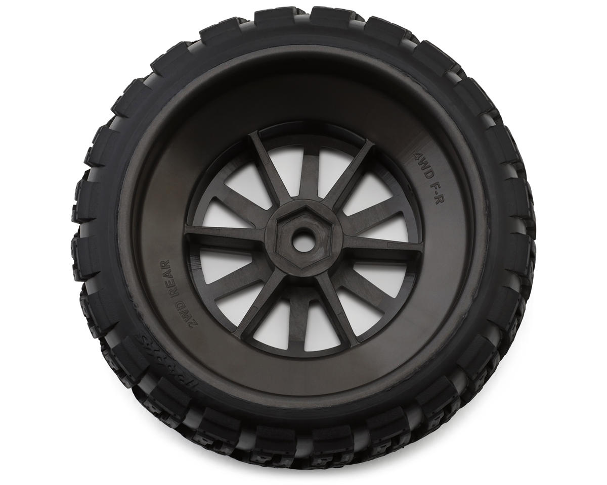 Traxxas Rally TSM Rated Pre-Mounted Tires (Grey) (2)