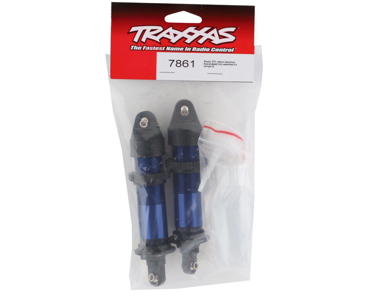 Traxxas XRT Medium GTX Shocks (Blue) (2)