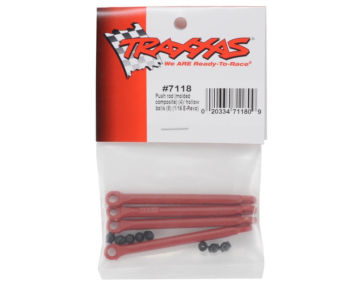 Traxxas Molded Composite Push Rod Set (4)