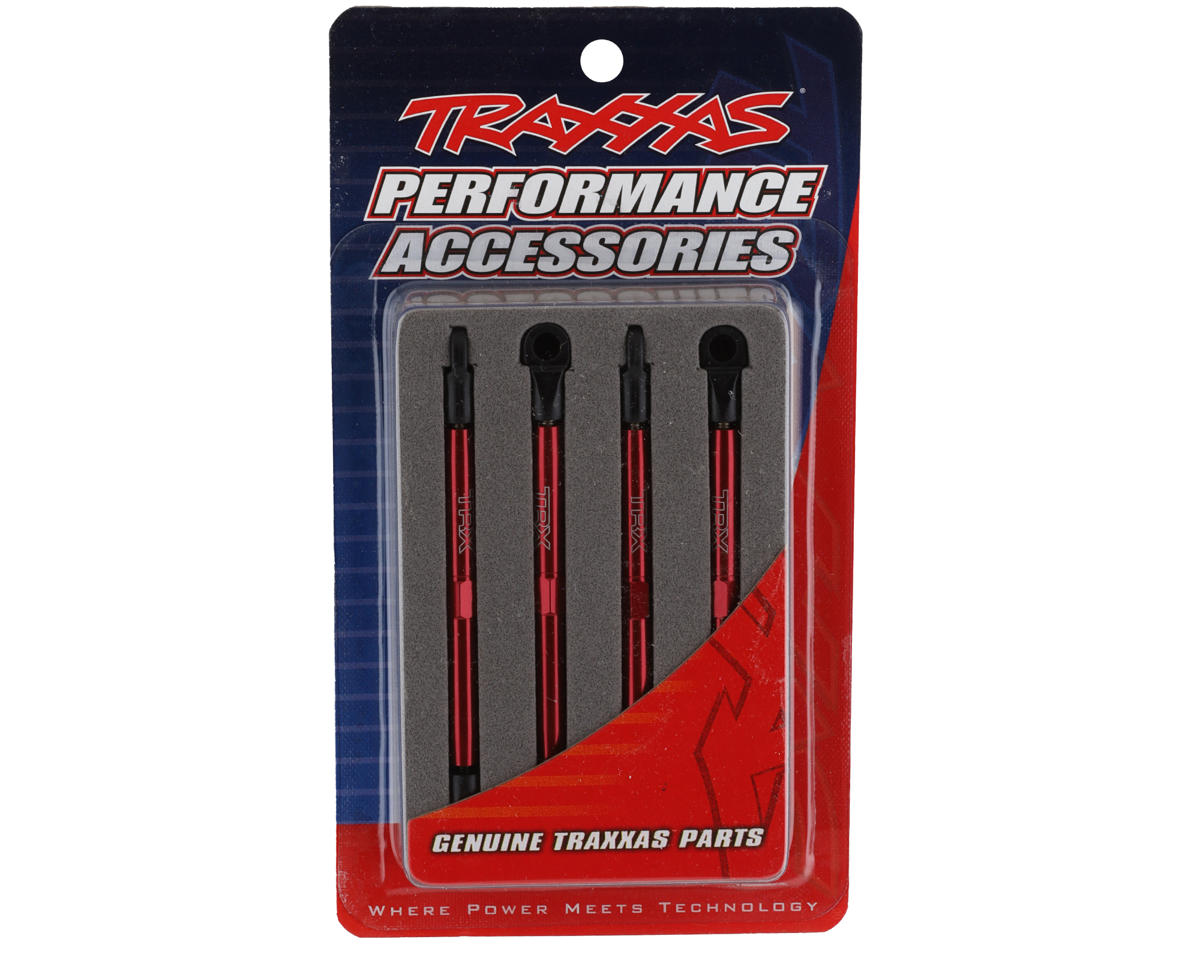 Traxxas Aluminum Toe Links (Red) (4)