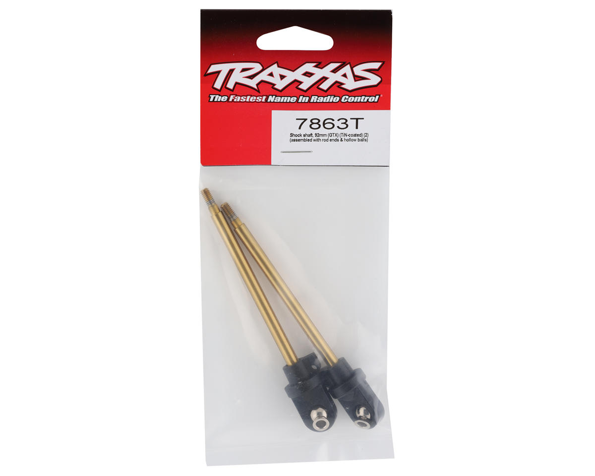 Traxxas GTX TiN-Coated Shock Shaft (2) (92mm)