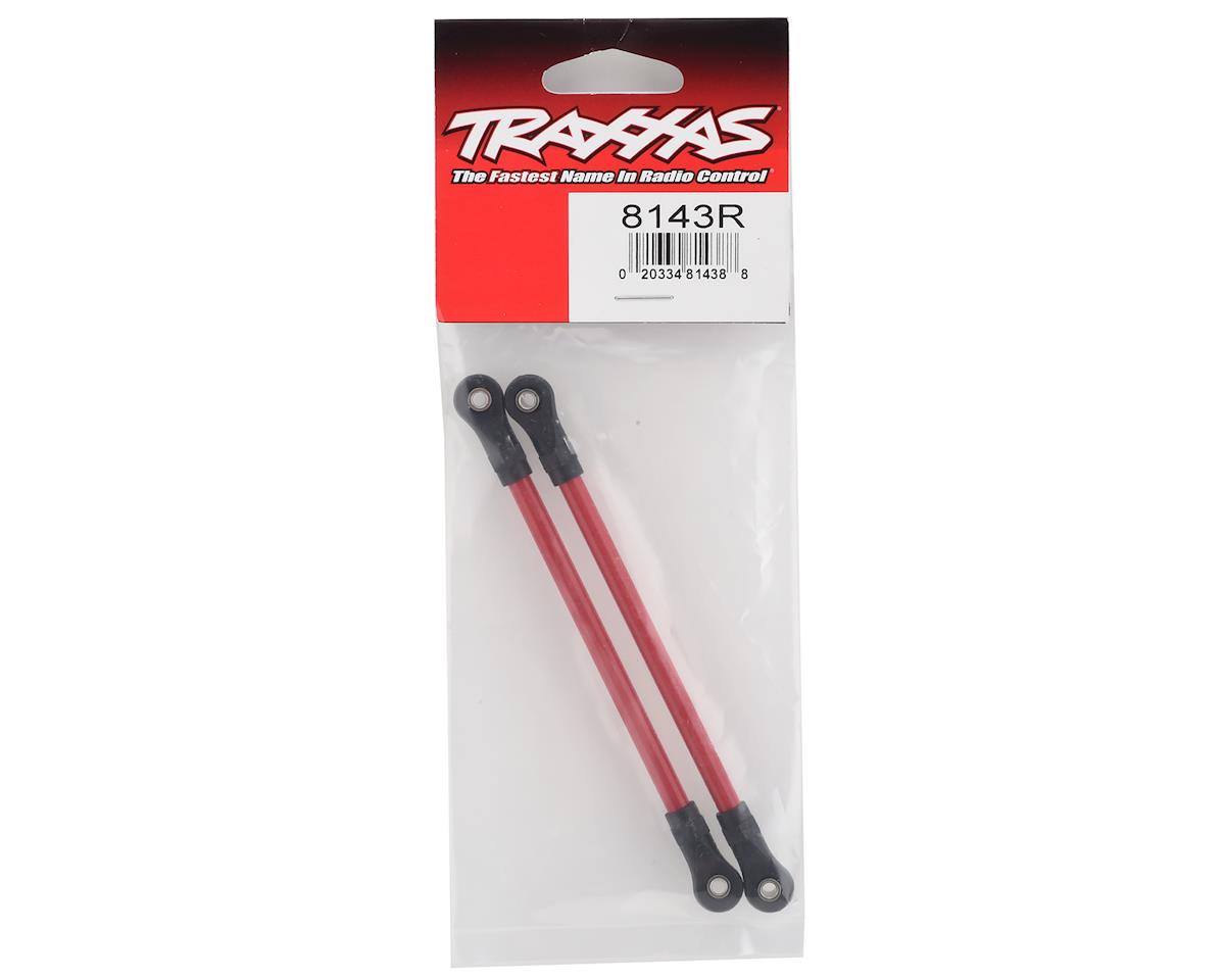 Traxxas 5x104mm Front Lower Suspension Links (Red) (2)