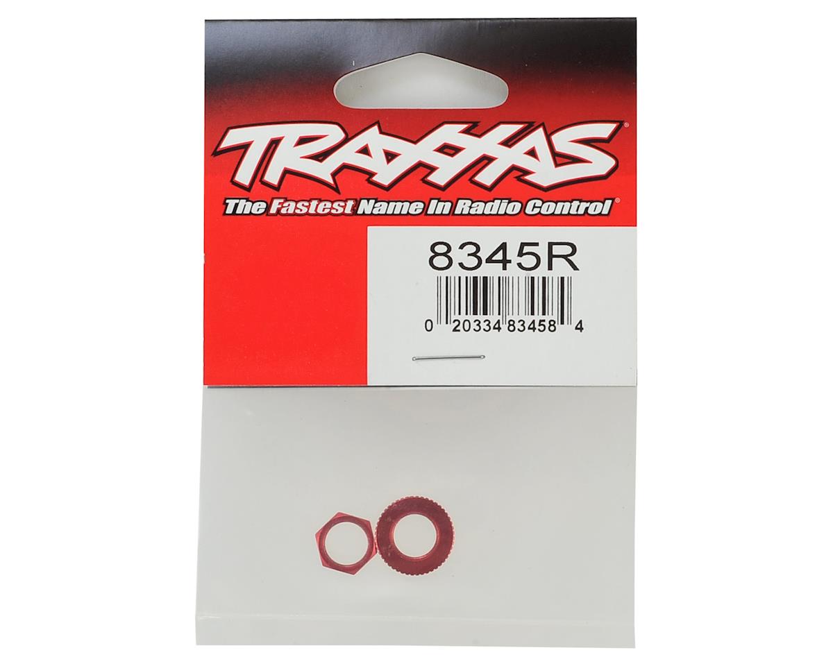 Traxxas 4-Tec 2.0 Aluminum Servo Saver Nuts (Red)