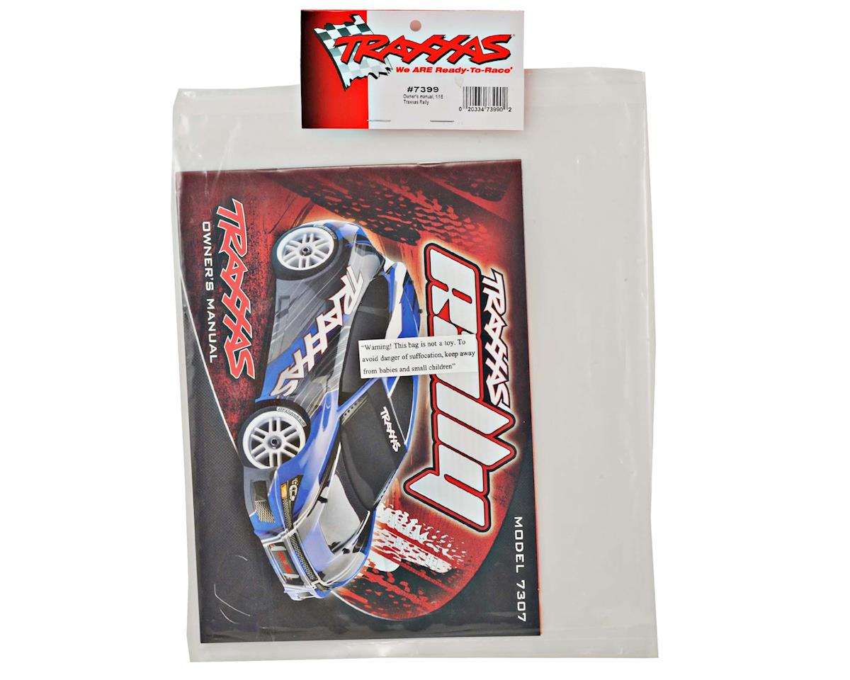 Traxxas 1/16 Rally Owners Manual