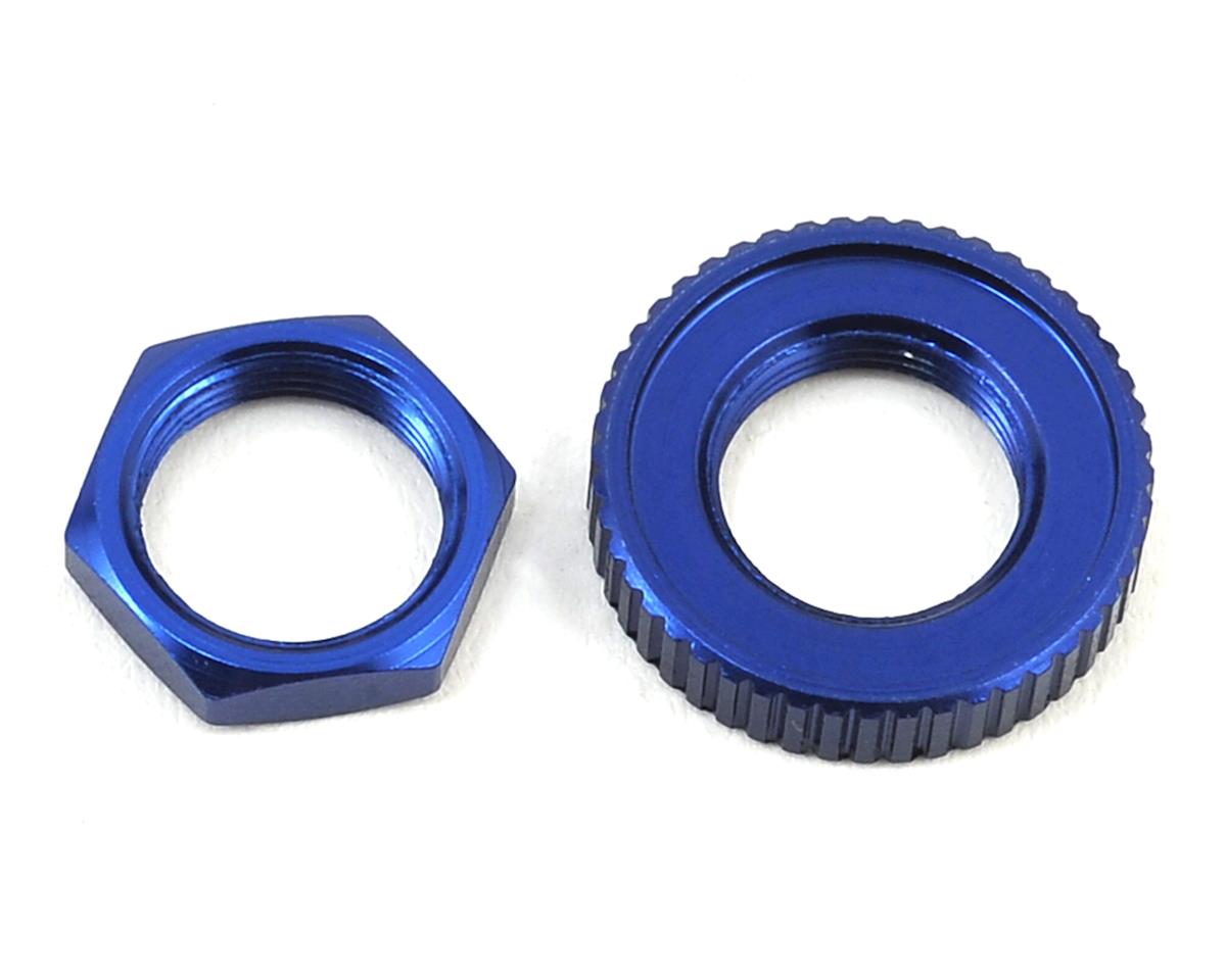 Traxxas 4-Tec 2.0 Aluminum Servo Saver Nuts (Blue)