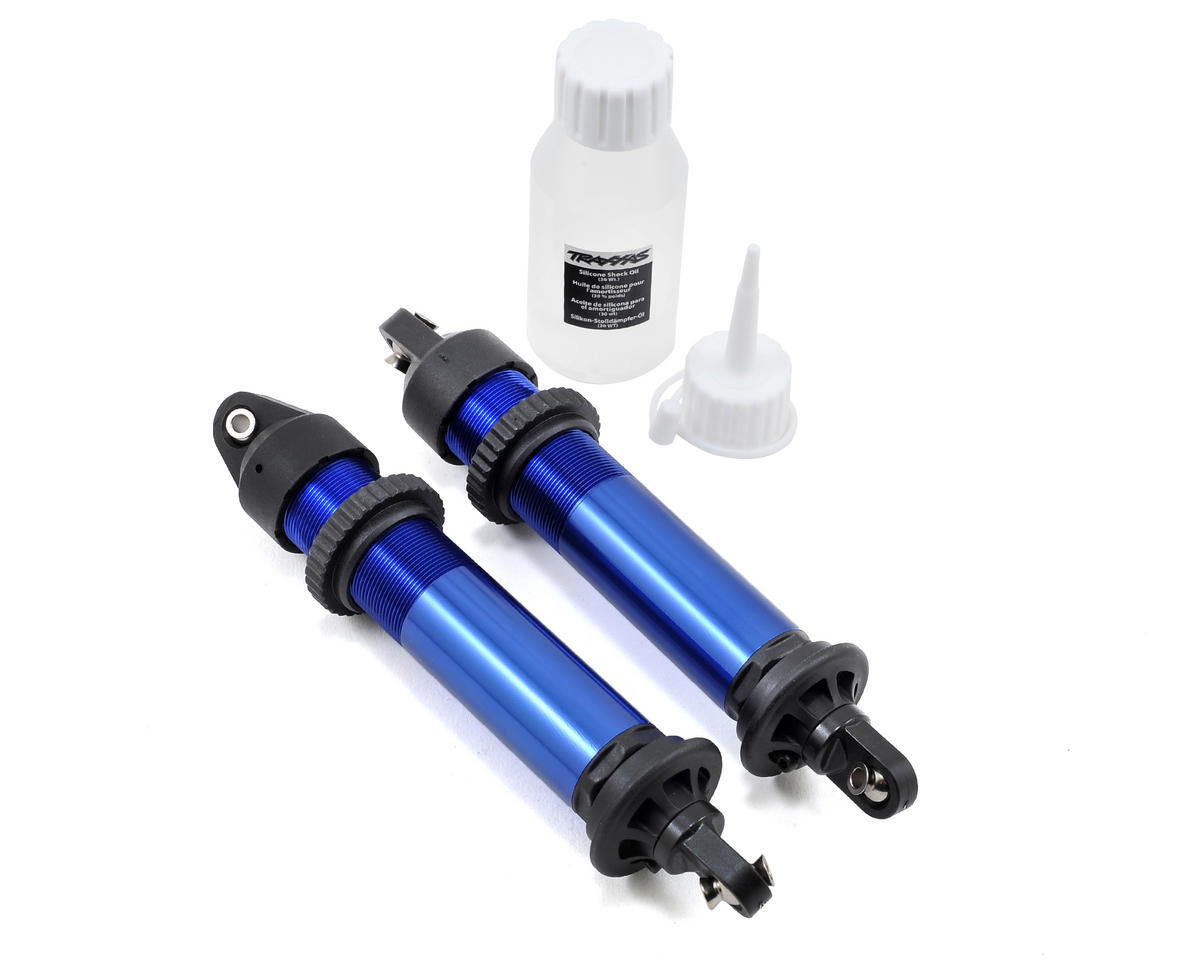 Traxxas X-Maxx GTX Assembled Shocks (Blue) (2)