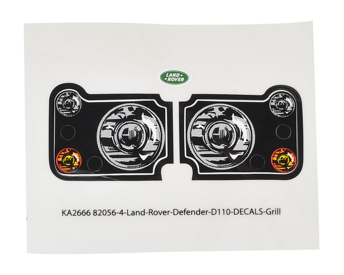 Traxxas TRX-4 Land Rover Defender Grille & Headlight Set