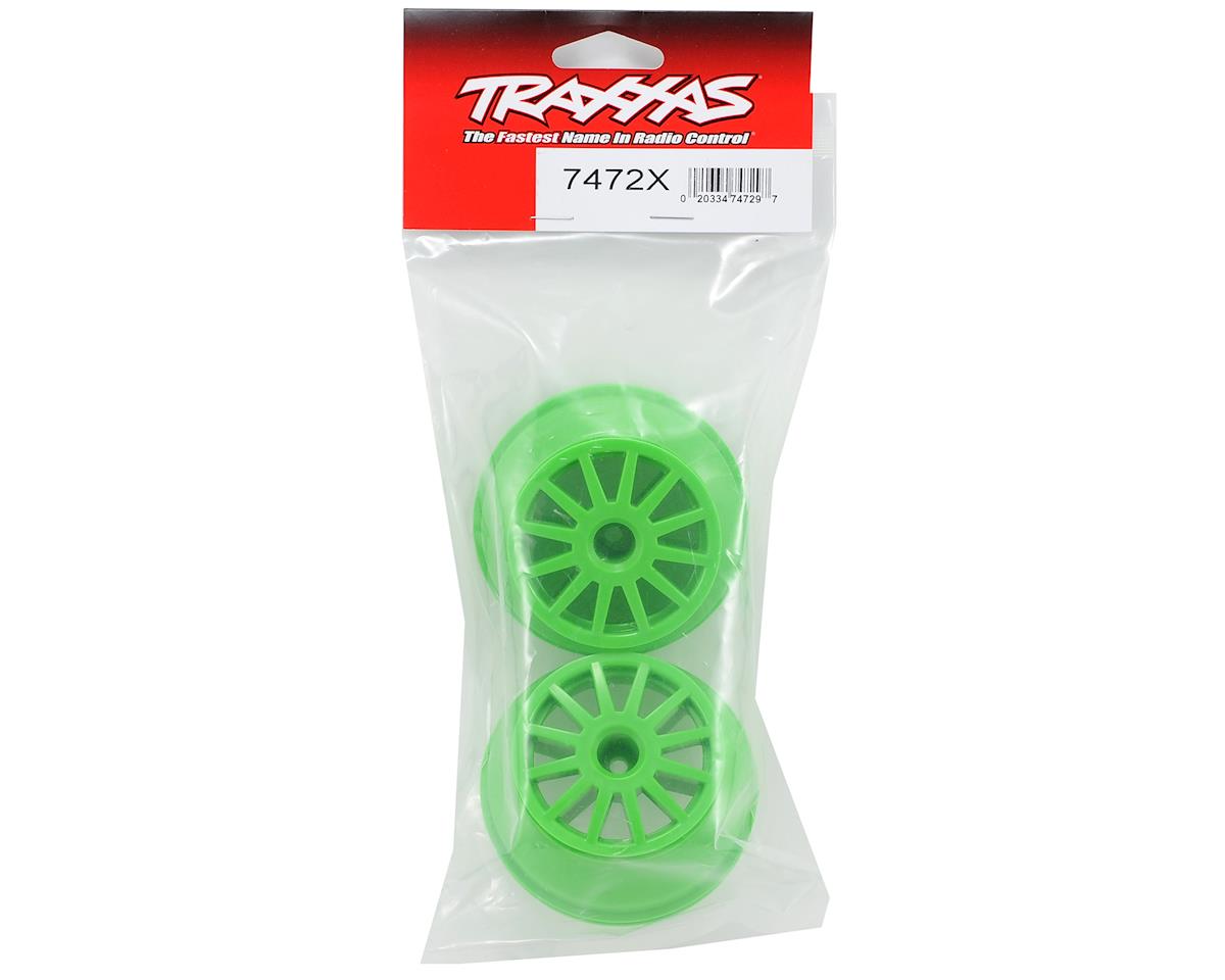 Traxxas Rally Wheel (Green) (2)
