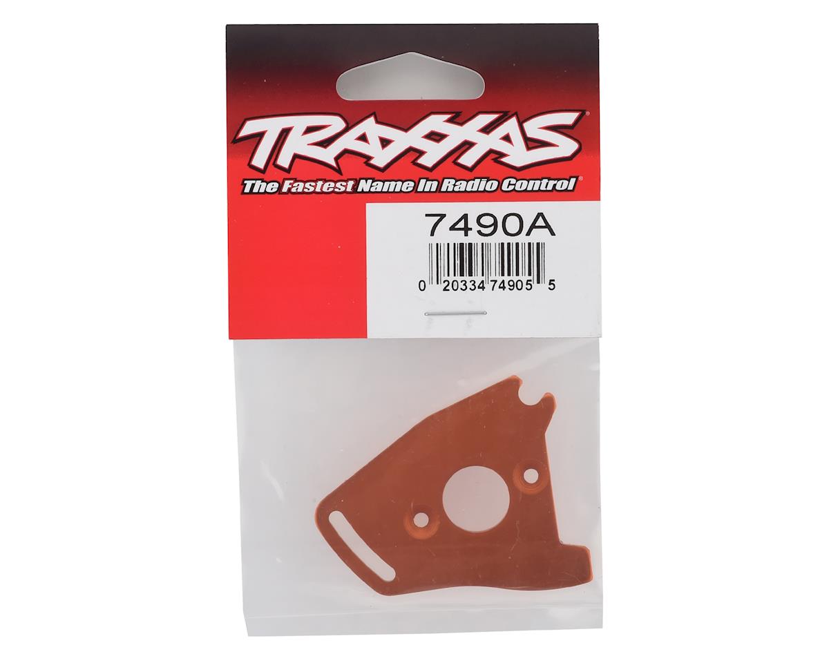 Traxxas Aluminum Motor Plate (Orange)
