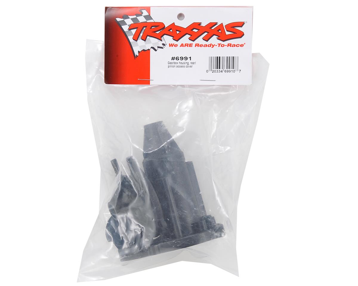Traxxas Rear Gearbox Housing & Pinion Access Cover Set