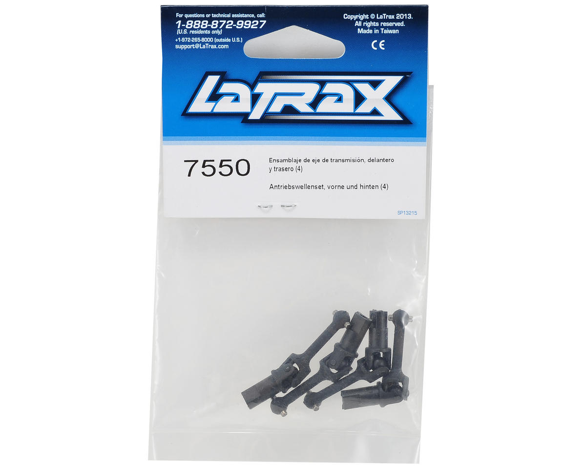 Traxxas LaTrax Front & Rear Driveshaft Set (4)