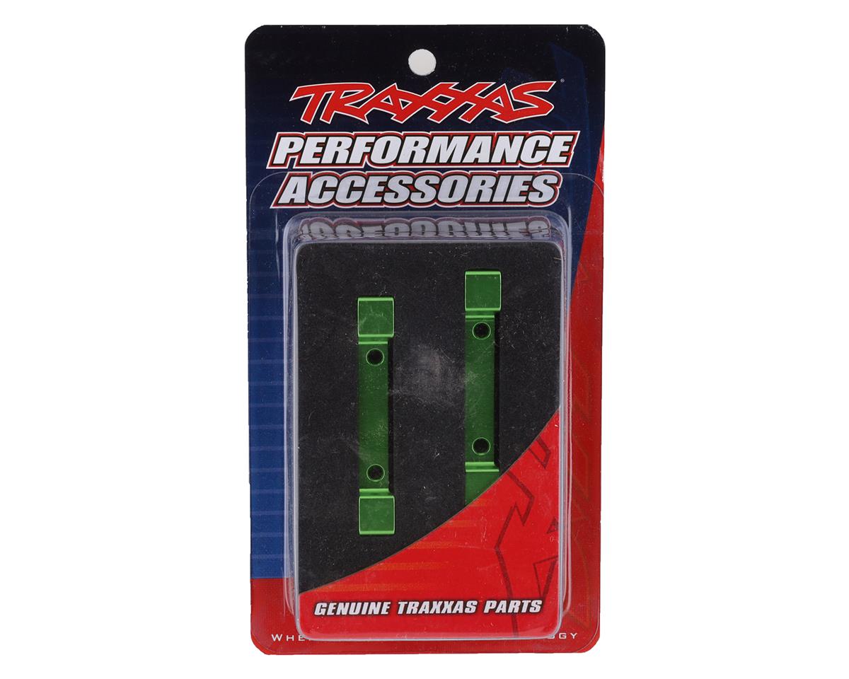 Traxxas 4-Tec 3.0 Aluminum Rear Suspension Mounts (Green)