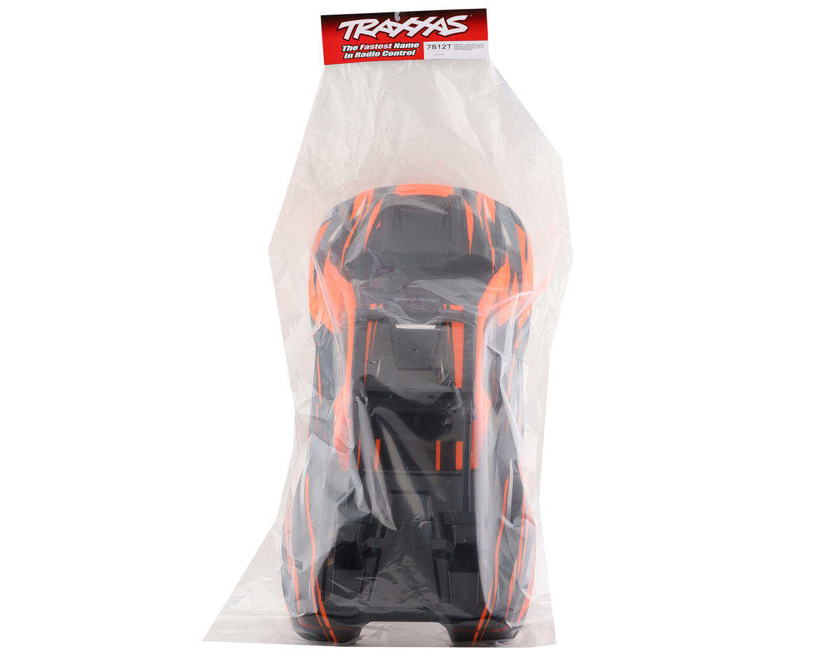 Traxxas XRT Monster Truck Pre-Painted Body (Orange)