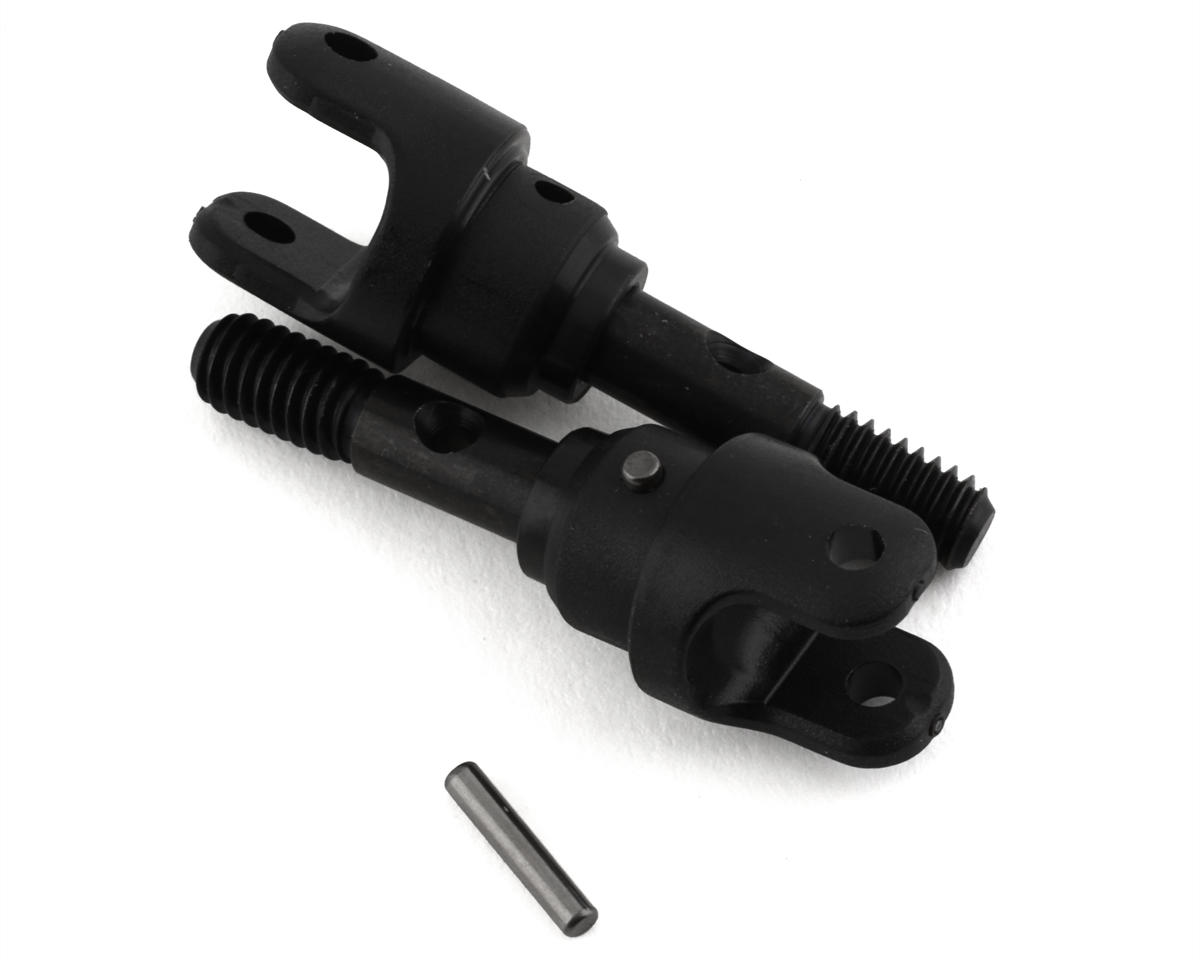 Traxxas Assembled Steel Stub Axle w/Yokes (2)