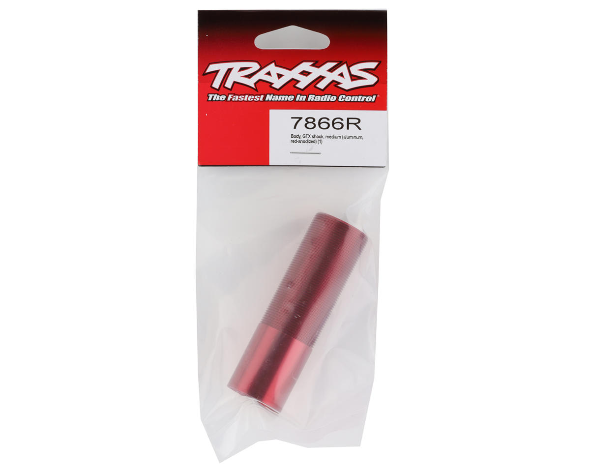 Traxxas GTX Medium Aluminum Shock Body (Red)