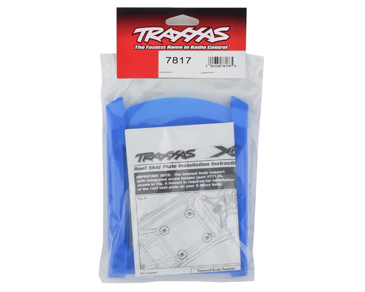 Traxxas X-Maxx Roof Skid Plate (Blue)