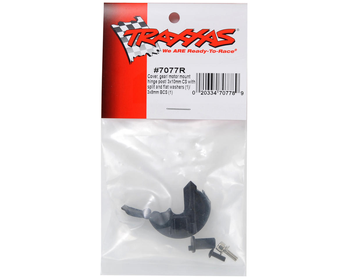 Traxxas Gear Cover w/Motor Mount Hinge Post