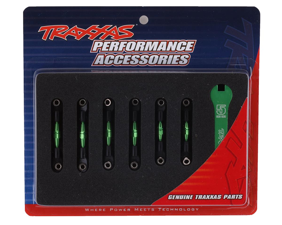 Traxxas 4-Tec 3.0/2.0 VXL Aluminum Turnbuckles (Green)