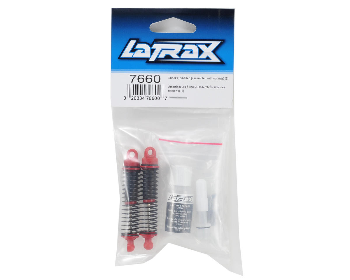 Traxxas LaTrax Assembled Oil Shocks w/Springs (2)