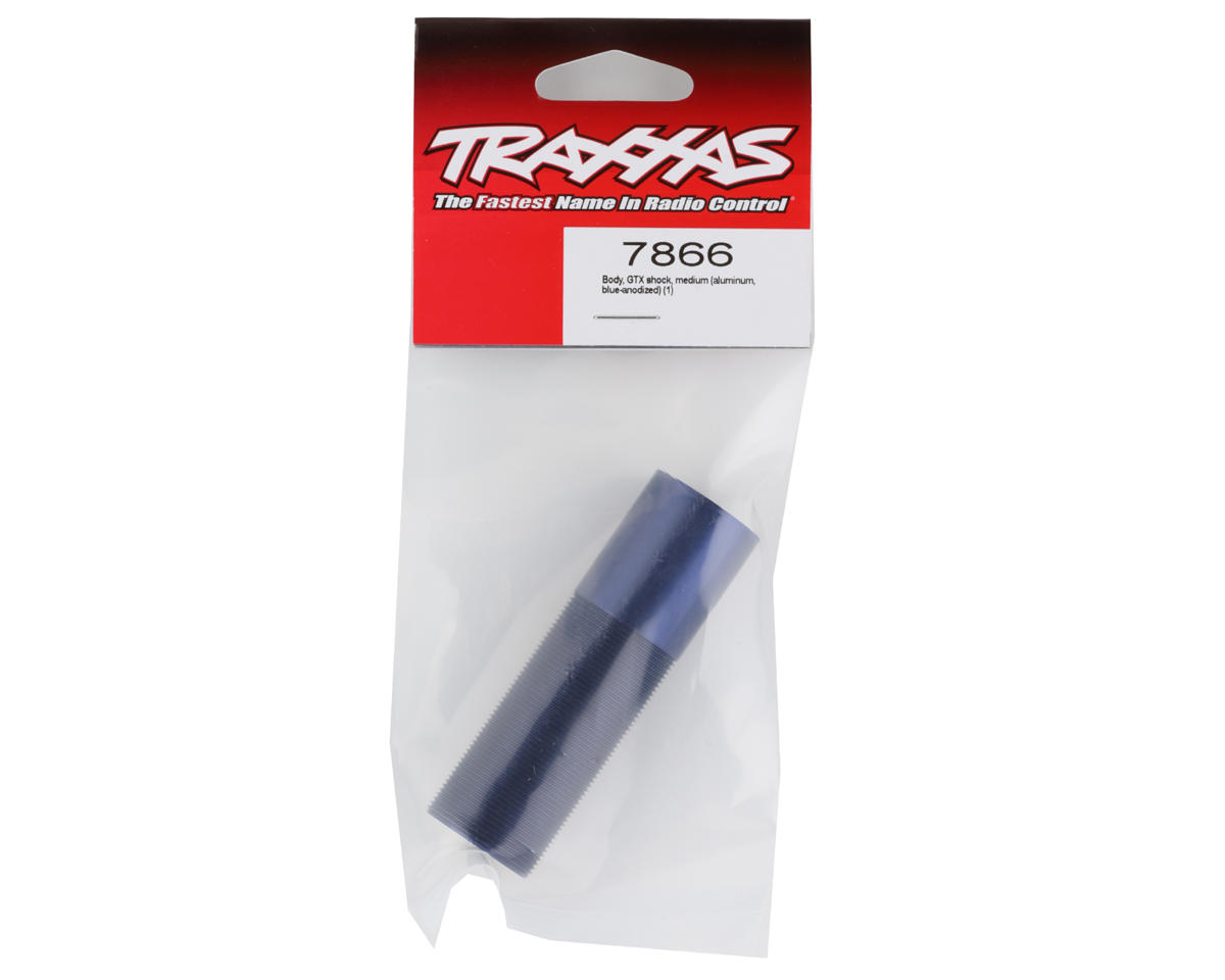 Traxxas GTX Medium Aluminum Shock Body (Blue)