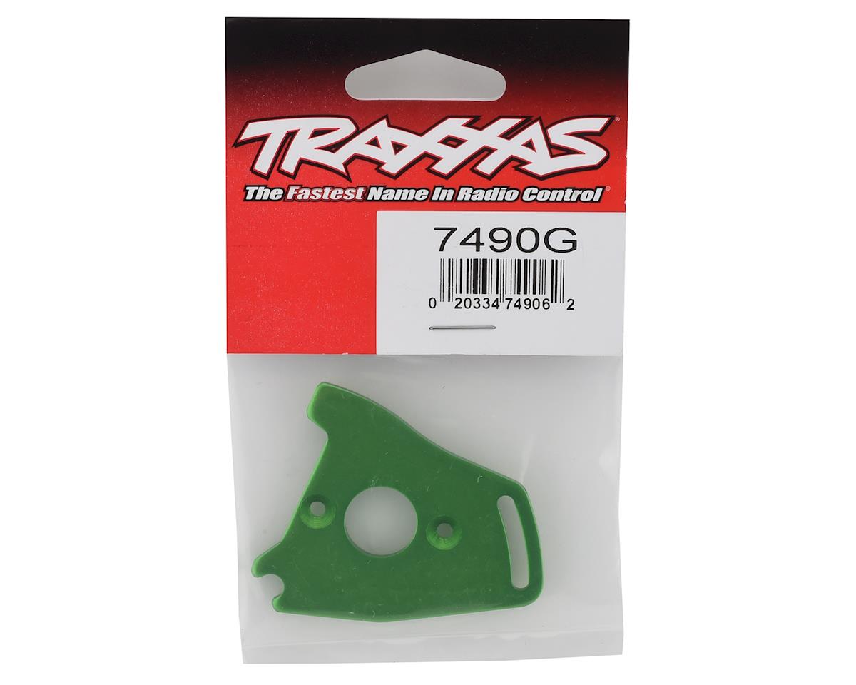 Traxxas Aluminum Motor Plate (Green)