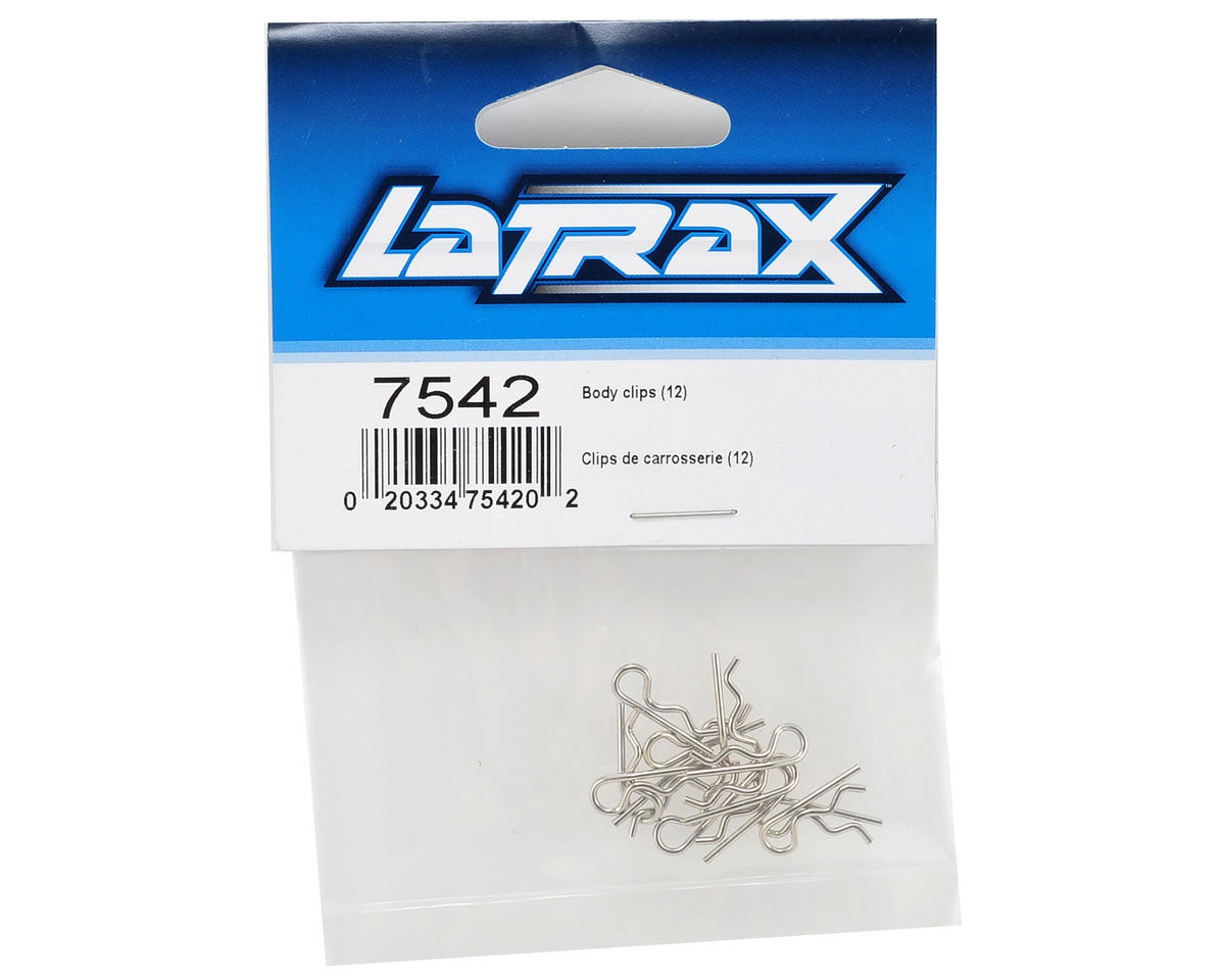 Traxxas LaTrax Body Clips (12)