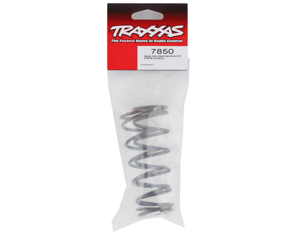 Traxxas GTX Springs (Red - 5.05 Rate) (XRT)