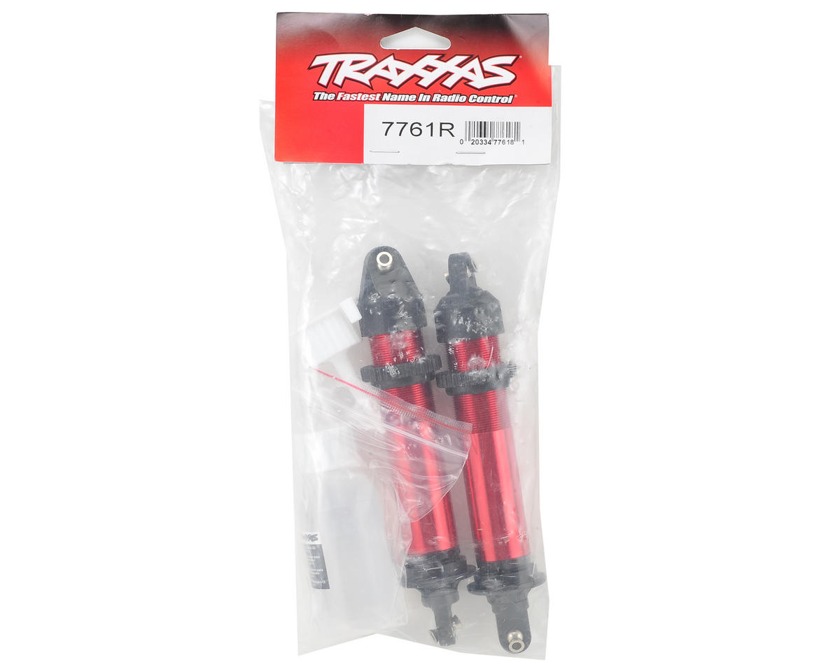 Traxxas X-Maxx GTX Assembled Shocks (Red) (2)
