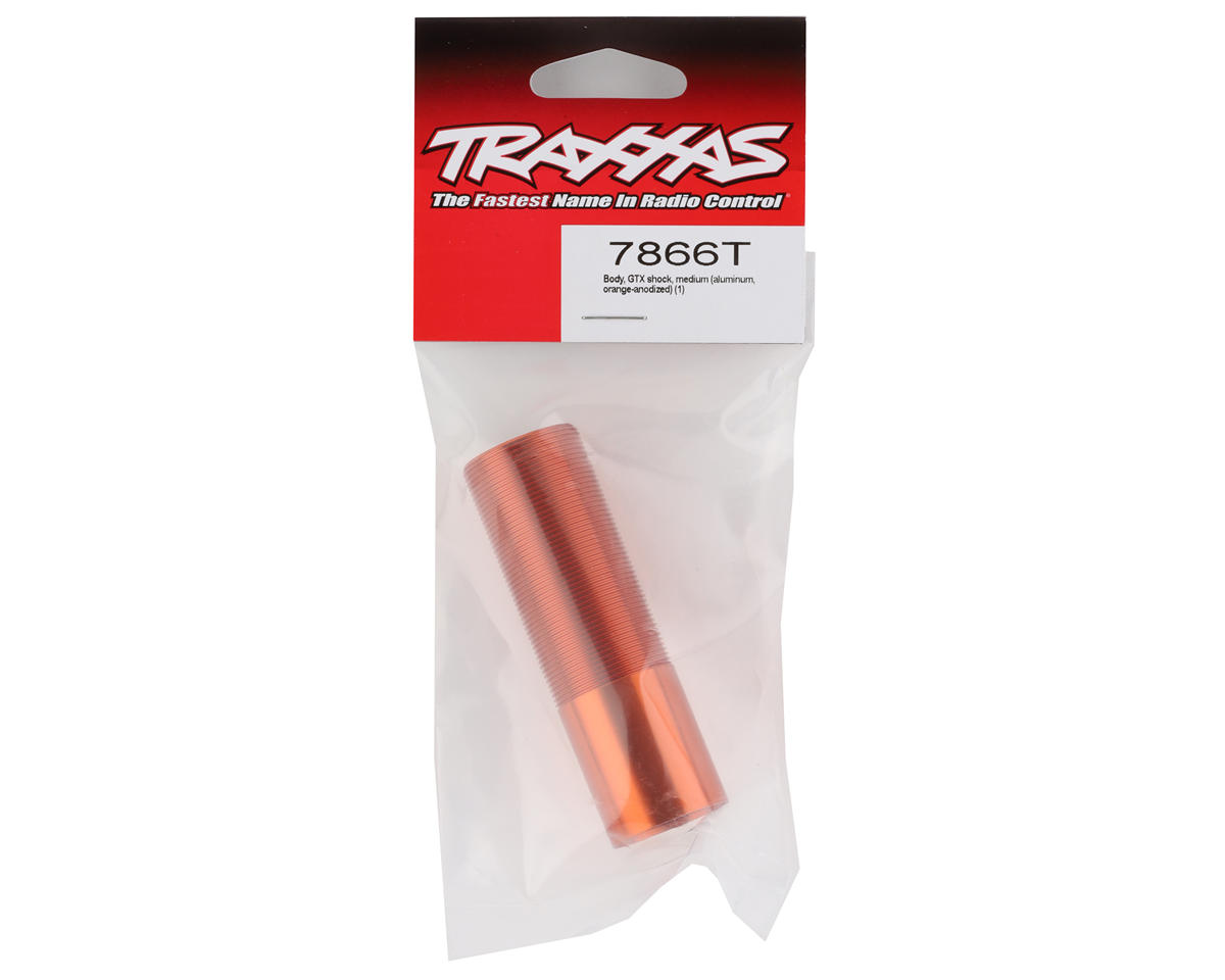 Traxxas GTX Medium Aluminum Shock Body (Orange)
