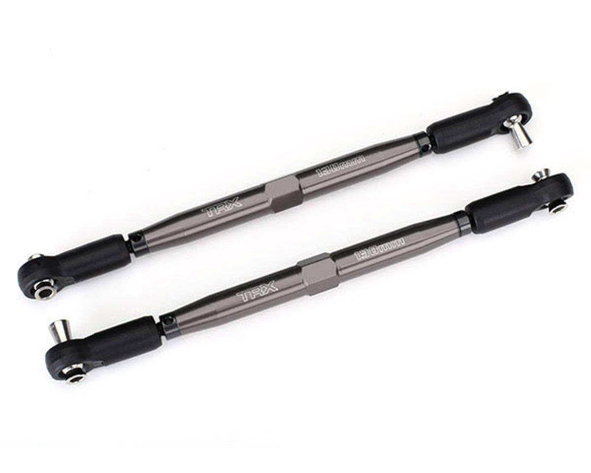 Traxxas X-Maxx® Aluminum Toe Links (Grey) (2)