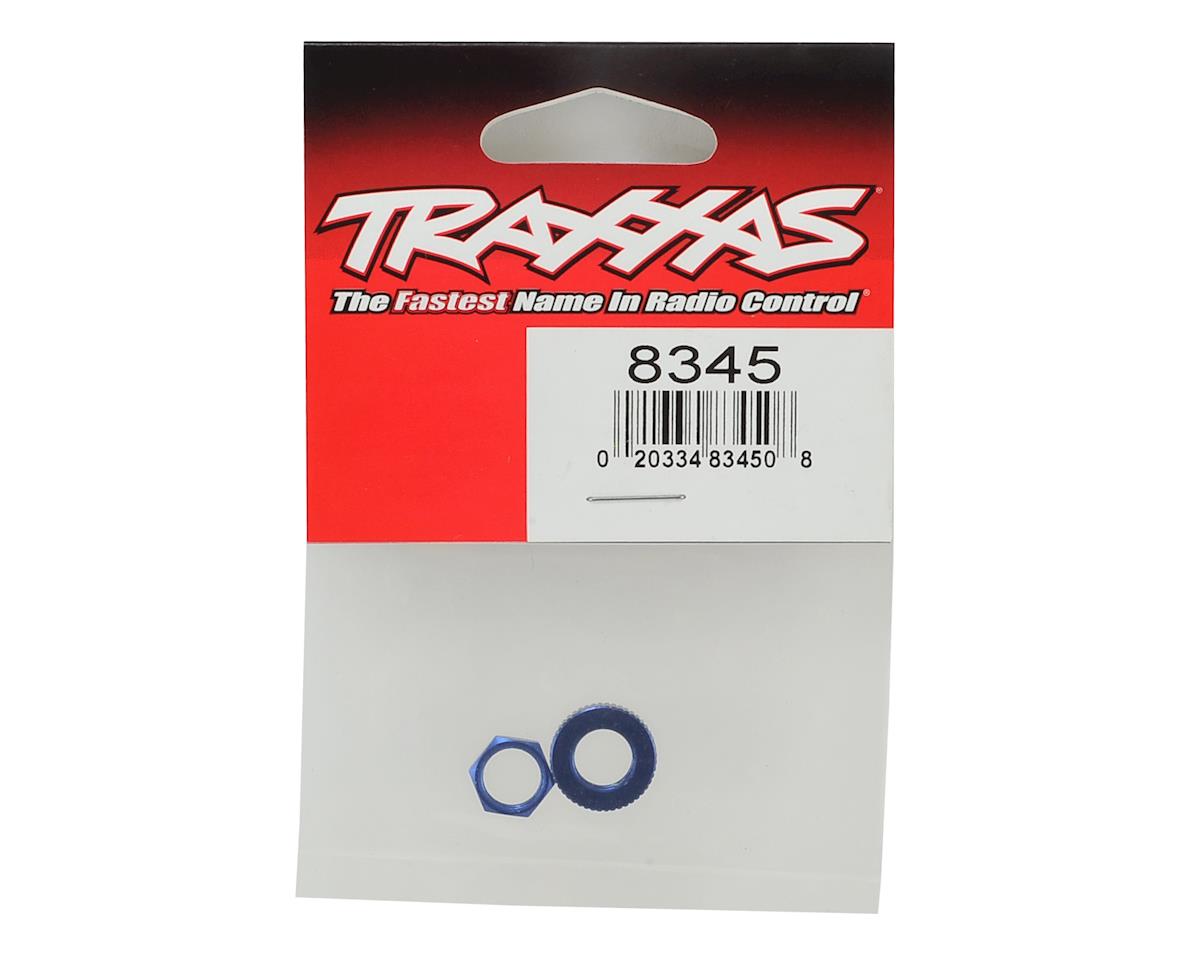 Traxxas 4-Tec 2.0 Aluminum Servo Saver Nuts (Blue)