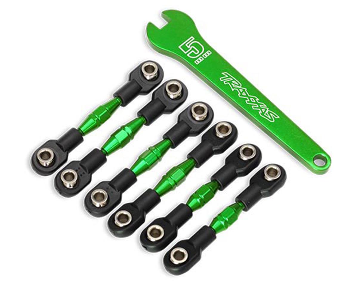 Traxxas 4-Tec 3.0/2.0 VXL Aluminum Turnbuckles (Green)