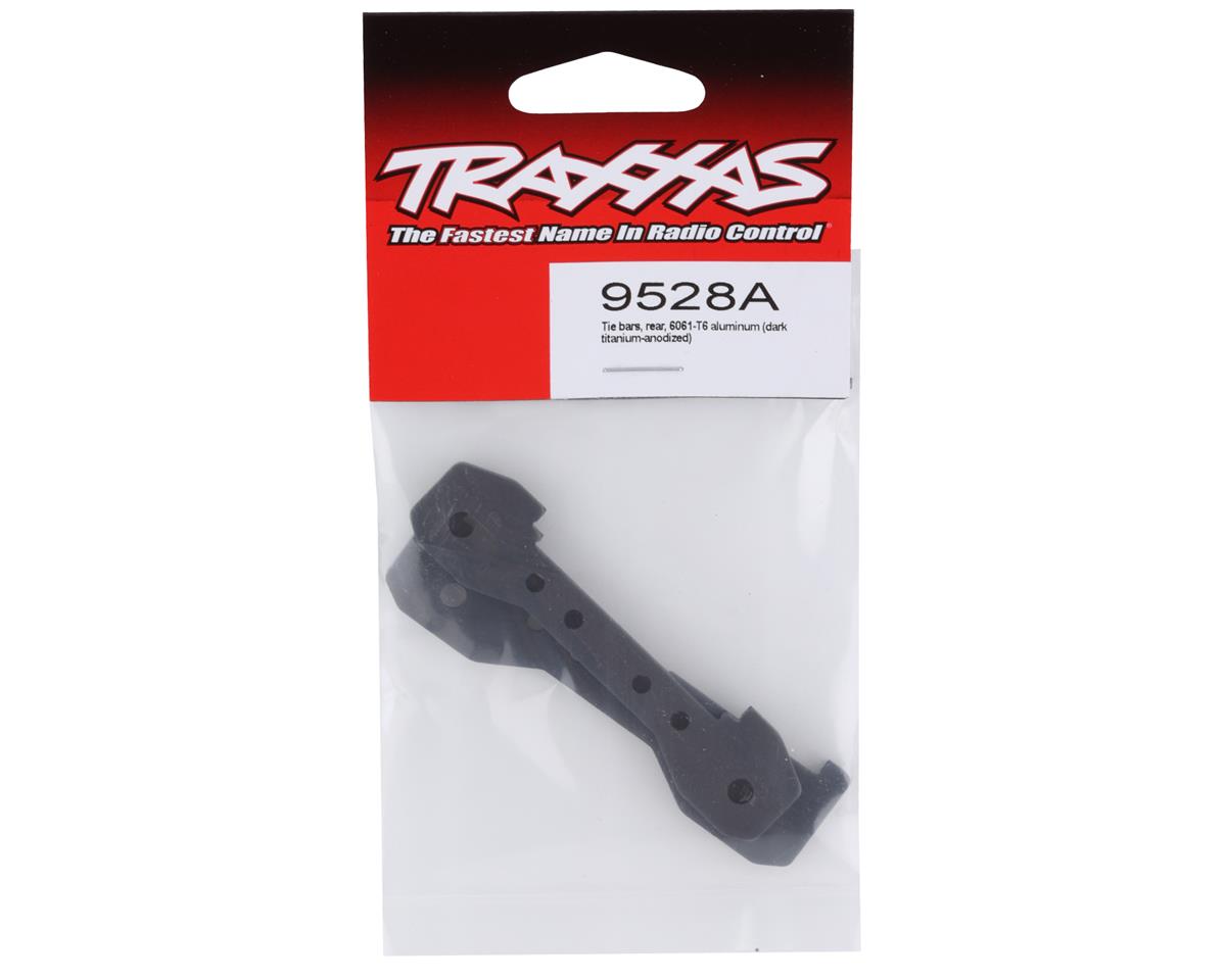 Traxxas Sledge Aluminum Rear Tie Bars (Dark Titanium)