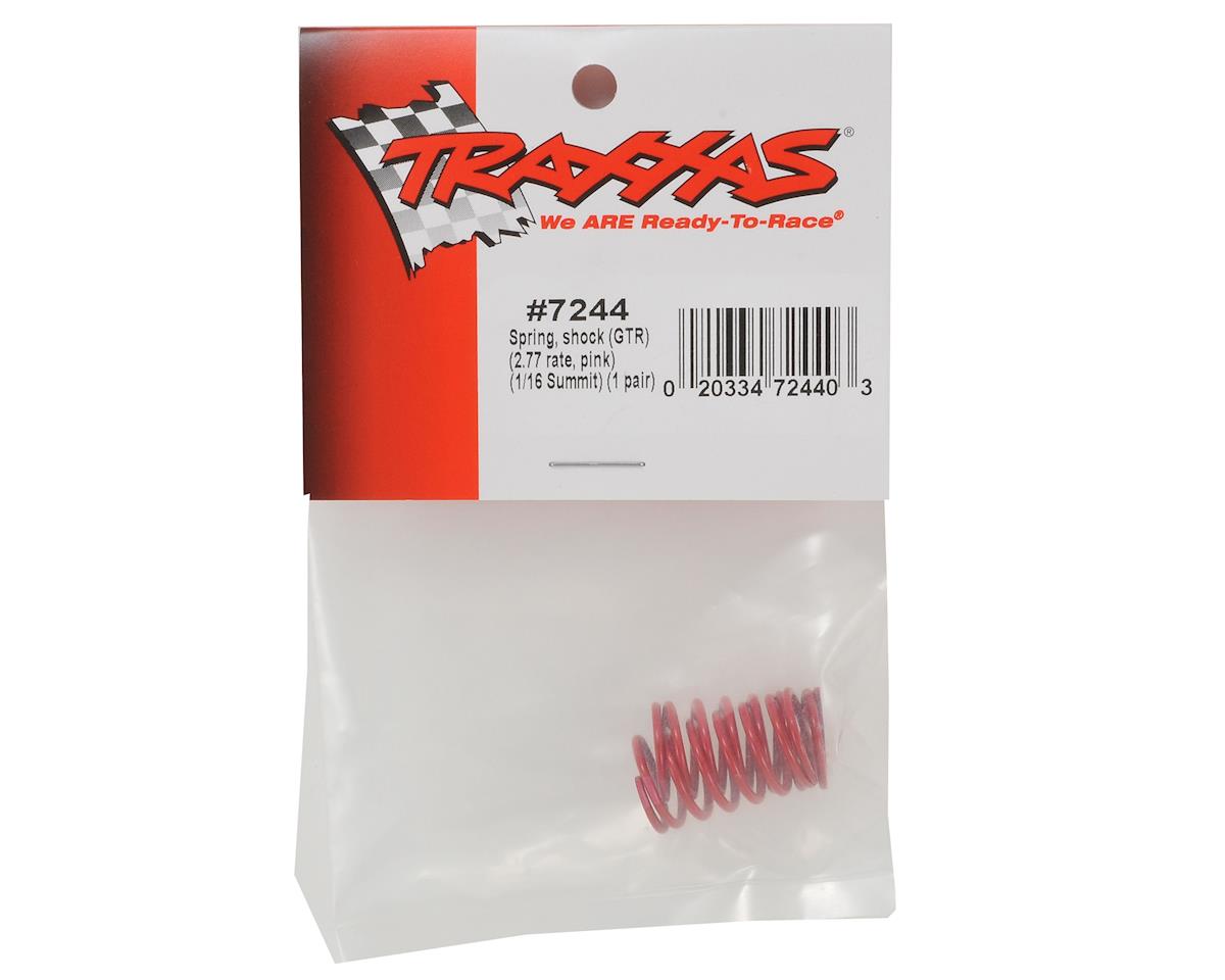 Traxxas GTR Shock Spring Set (2.77 Rate - Pink) (2)